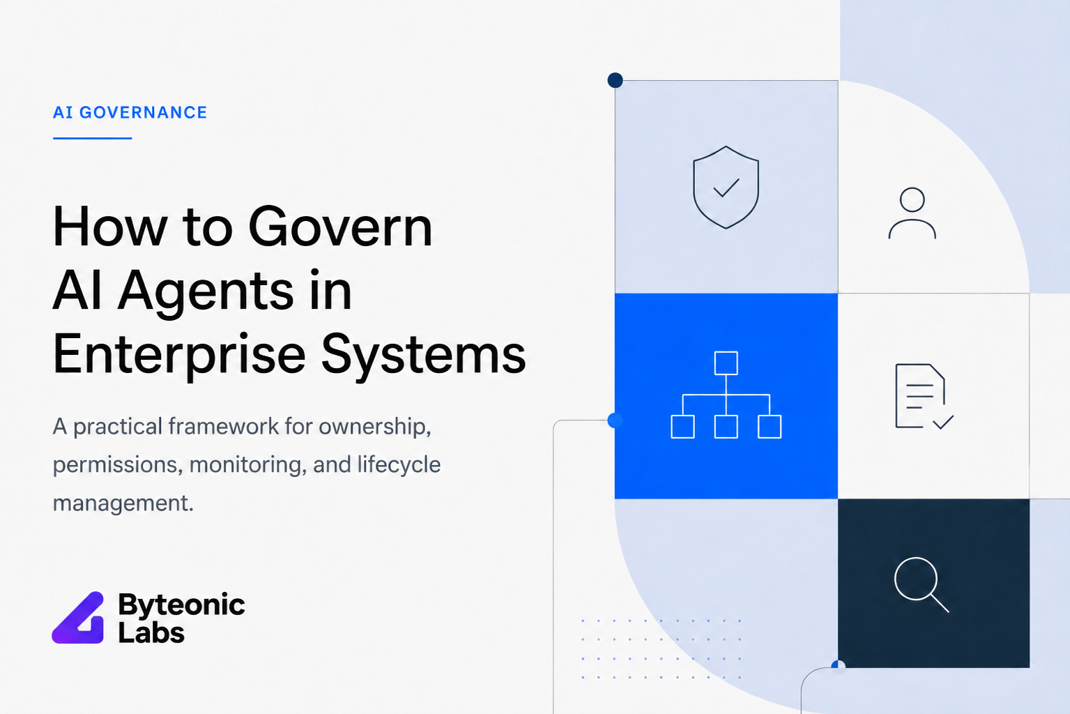 1e569d88-2fef-49d3-9b76-6ecdefaaa773 AI agent governance framework for enterprise systems